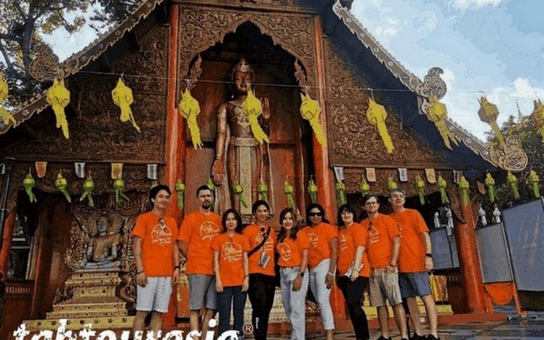 Master Fluids toured cultural landmarks through Team Building event in Chiang Mai.