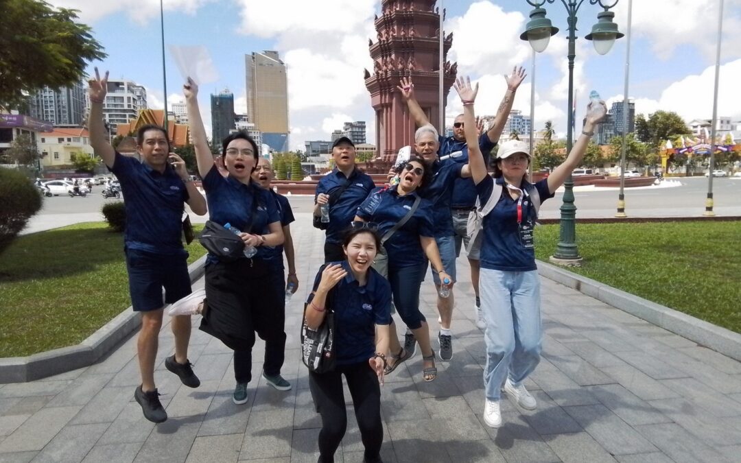 One World Network – Treasure Hunt Team Building in Phnom Penh